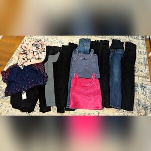 Bundle Lot of 23 Items Size 4/6 Maternity Clothes